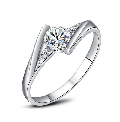 Elegant Crystal Ring