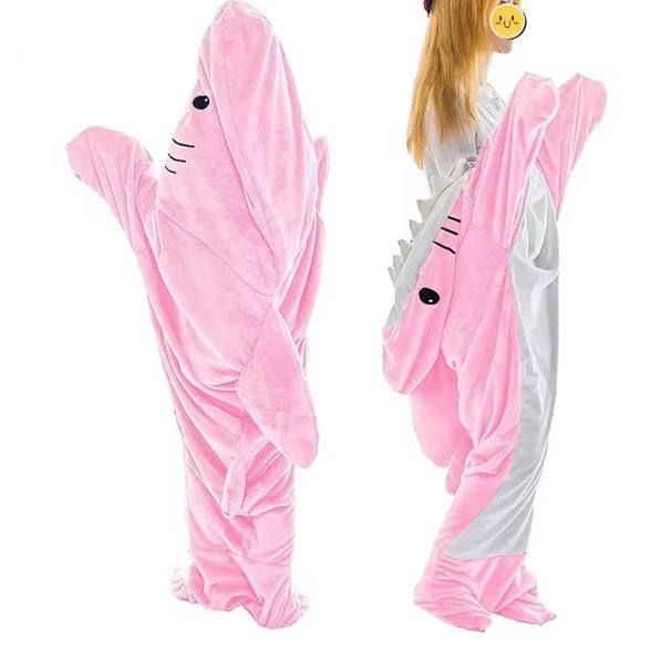 Shark Hooded Blanket