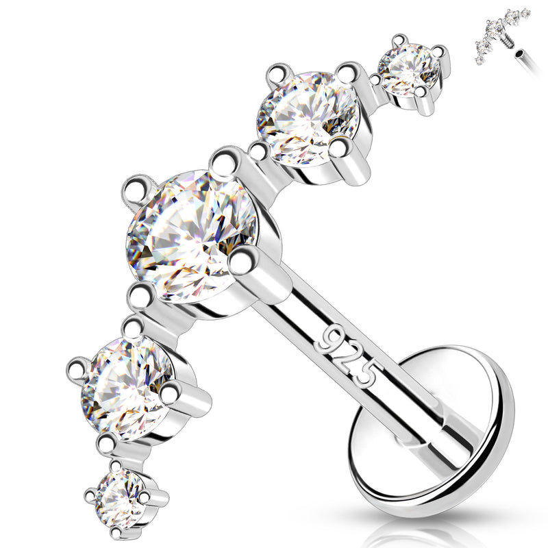 Flat Back Earring
