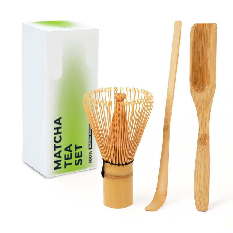 Bamboo Matcha Whisk Set