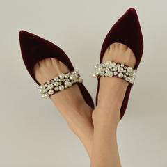 Beautiful Mary Jane Strappy Flats - Vintage Style Shoes